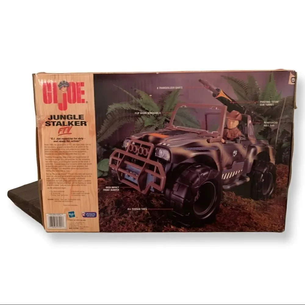 35thAnniversary 1998 Hasbro GI Joe JUNGLE STALKER FTV New unopened unassembled